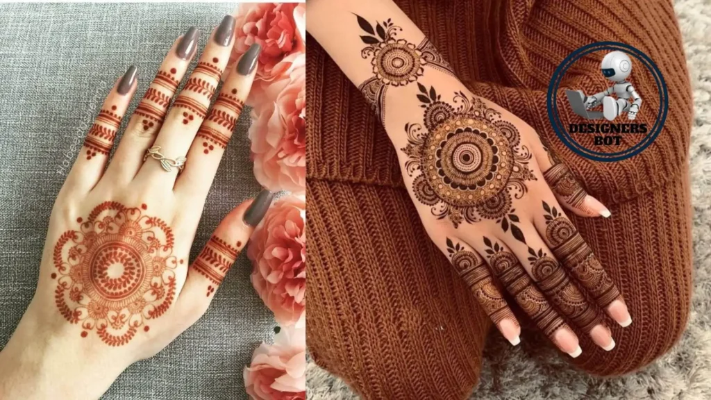 Fresh & Latest Circle Mehndi Designs For Every Bride [2024]