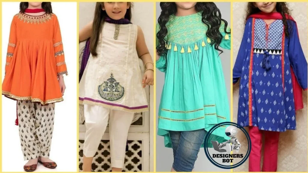 Amazing Eid Dresses Ideas For Kids 2024