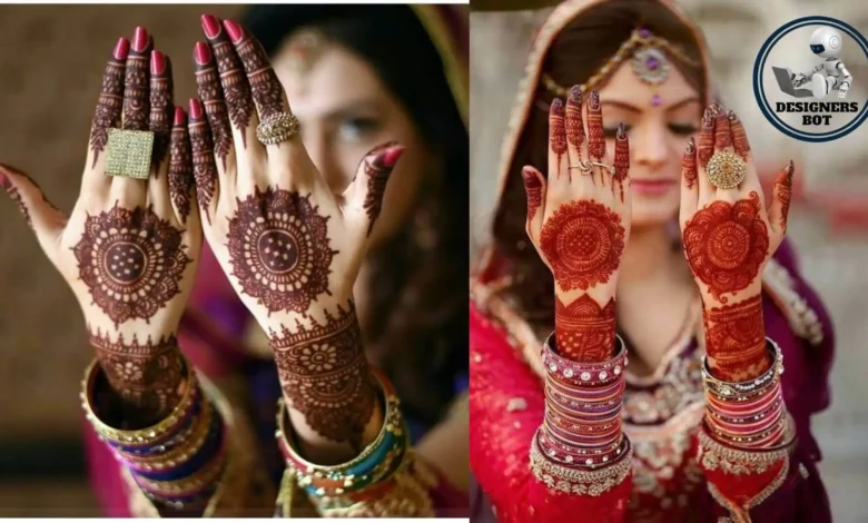 Fresh & Latest Circle Mehndi Designs For Every Bride [2024]