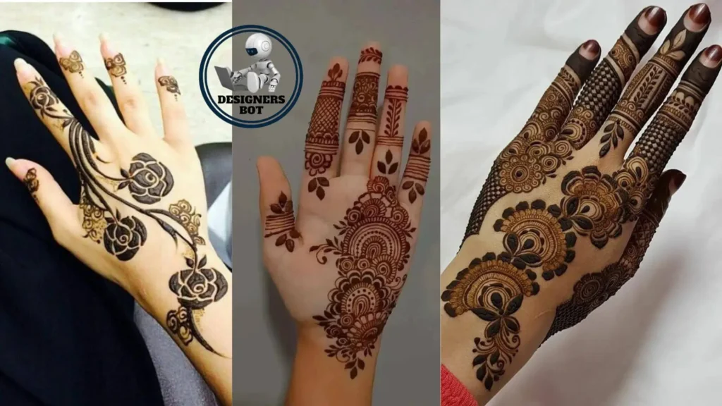 Unique & Beautiful Rose Mehndi Designs For Wedding